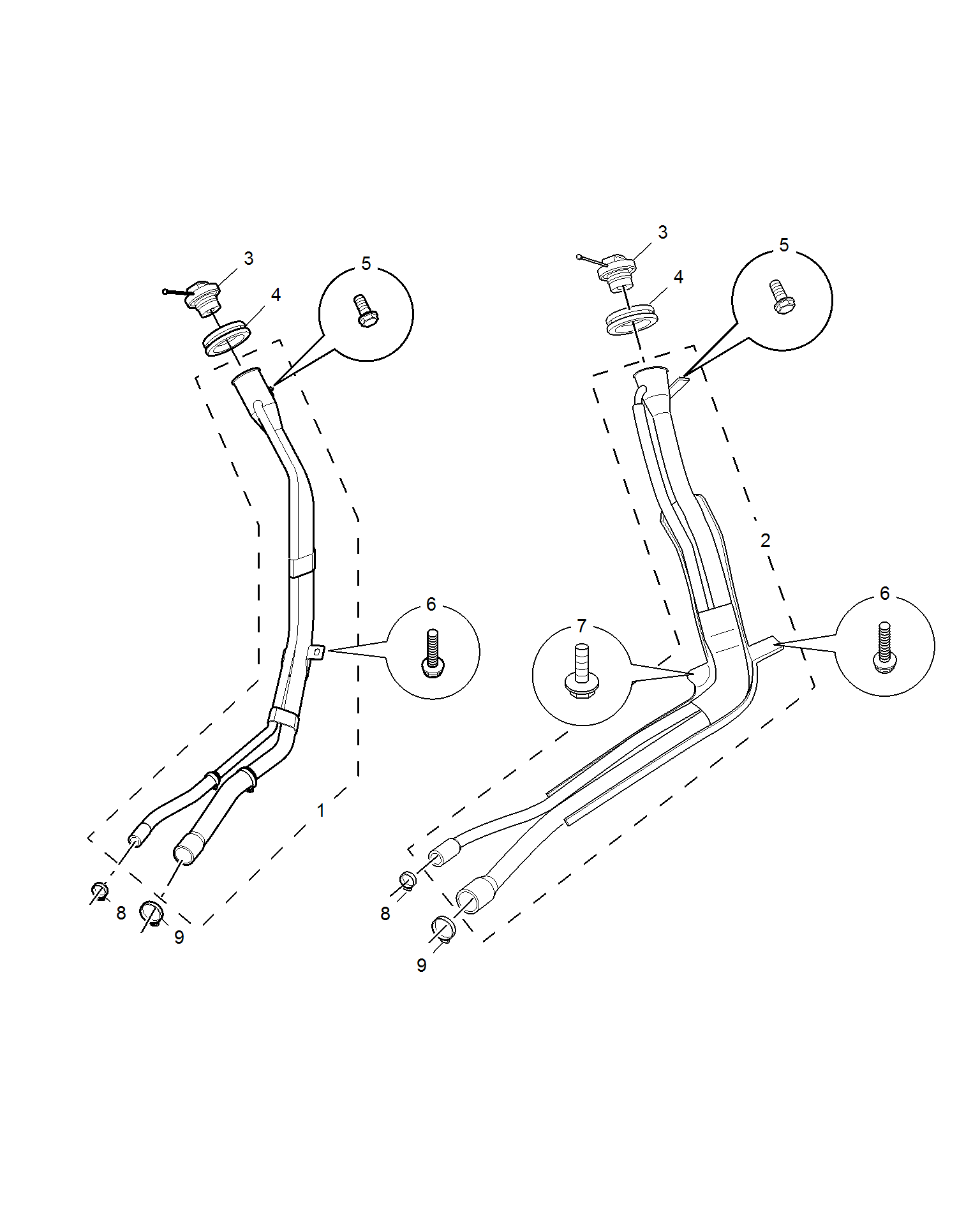 E951B009:FUEL FILLER PIPE