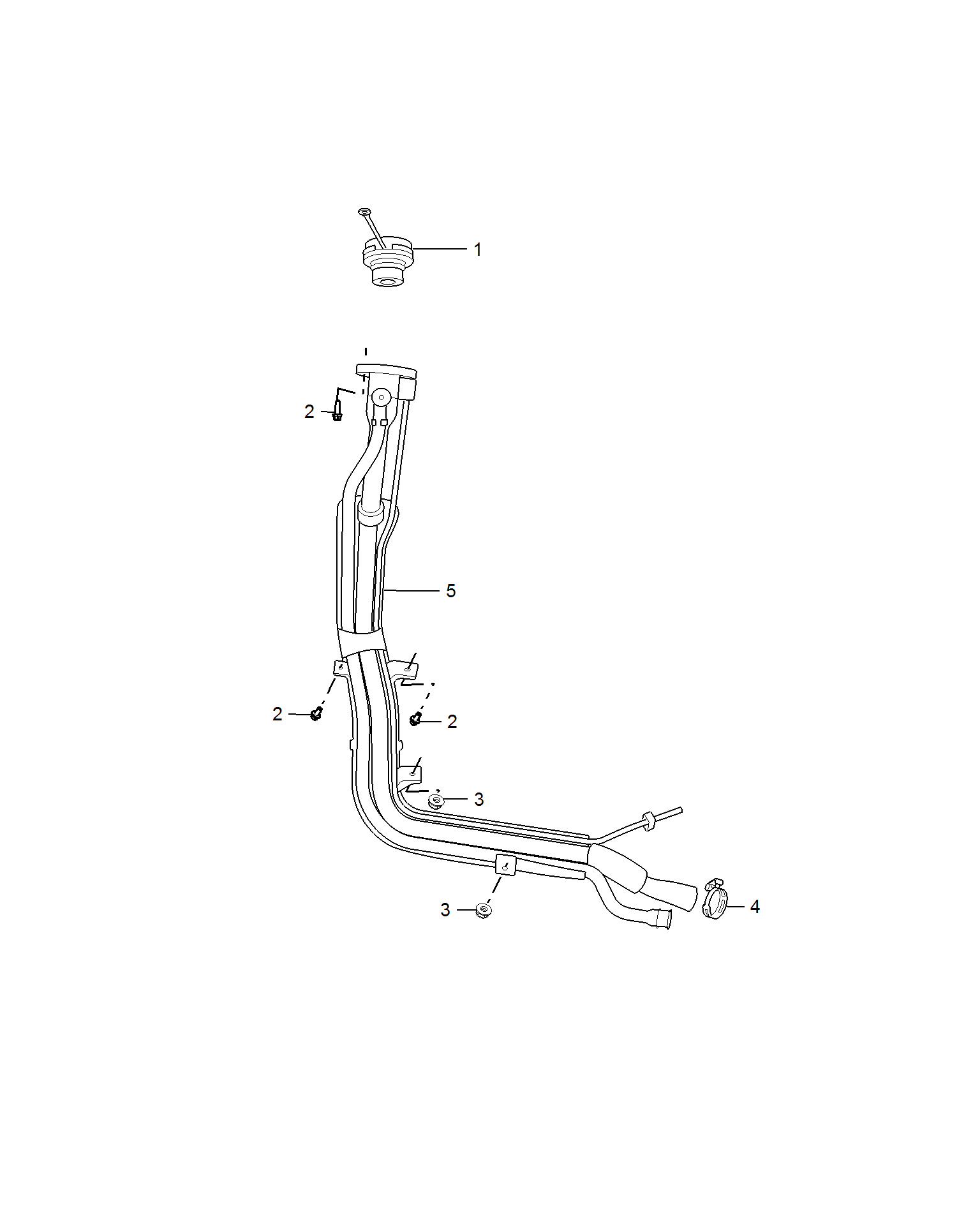 E951B018:FUEL FILLER PIPE