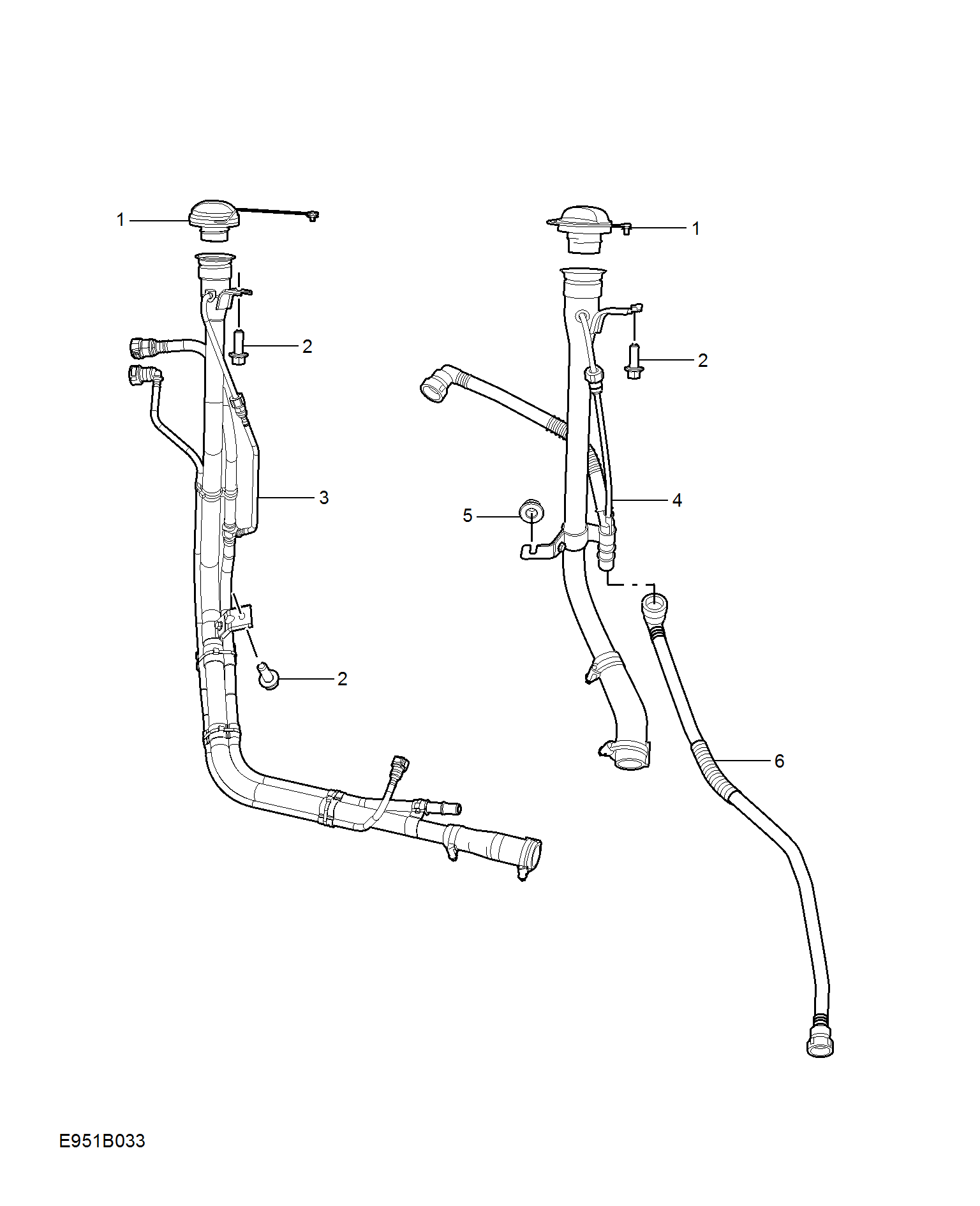 E951B033:FUEL FILLER PIPE