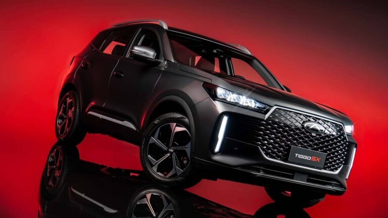 Chery Tiggo 5X compact SUV in Brazilian market specification