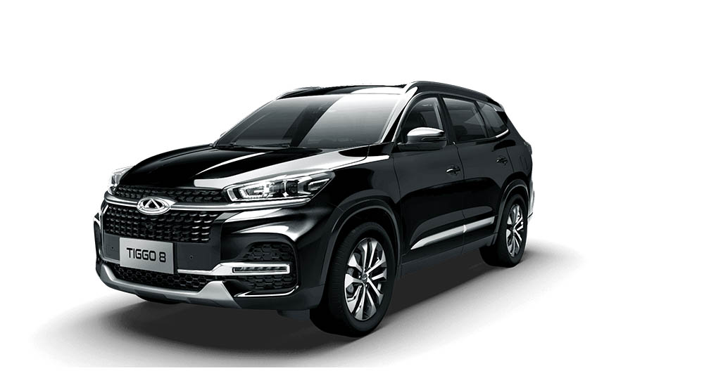 Chery Tiggo 8 seven-seater SUV exterior and interior view