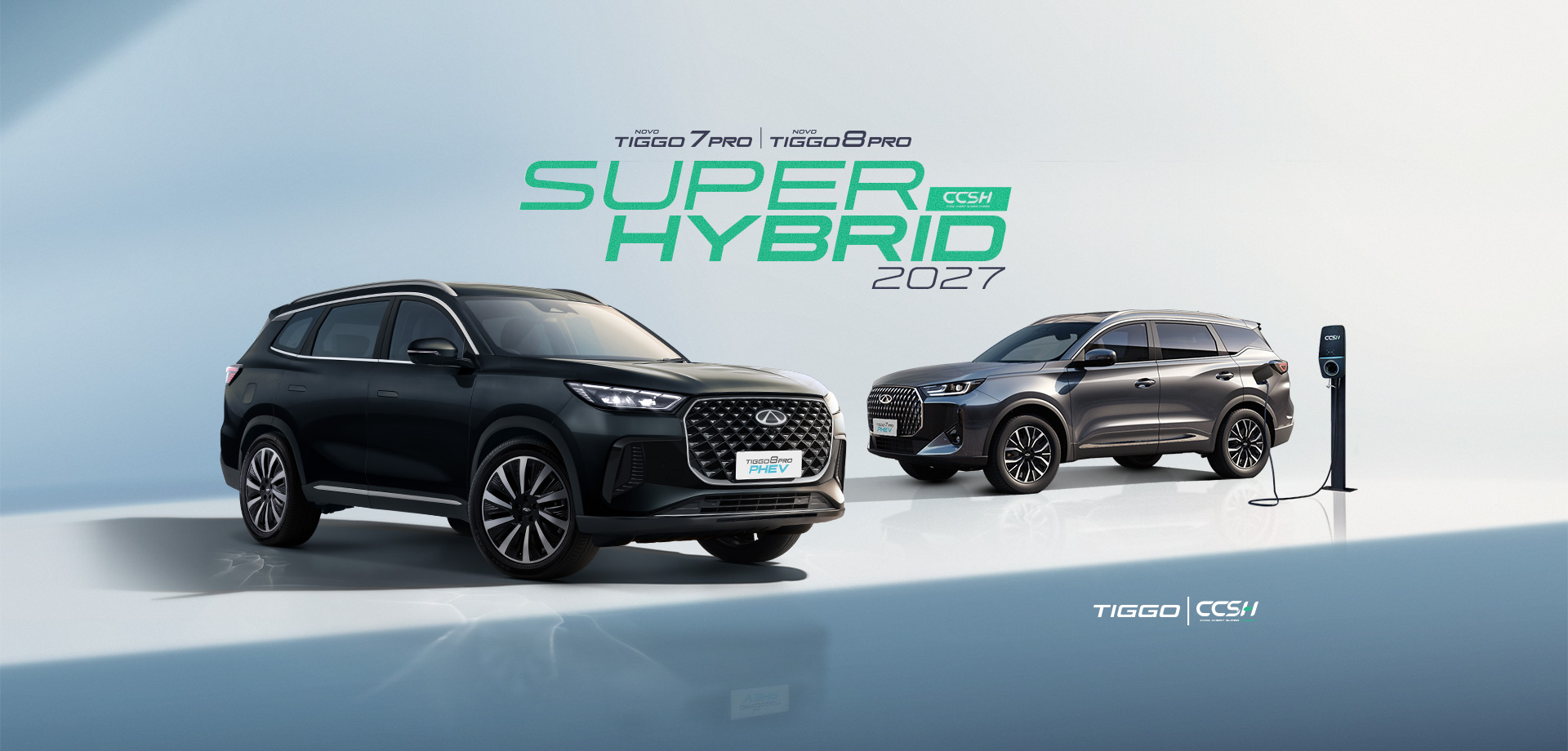 Chery Tiggo 8 Pro Plug-in Hybrid 7-seat SUV front view