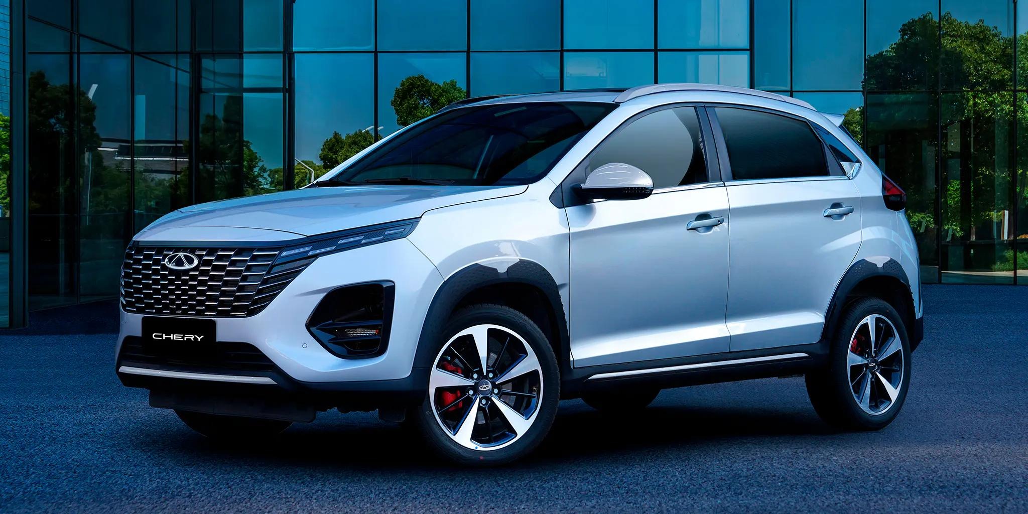 Chery Tiggo 2 Pro Max compact SUV with updated exterior design