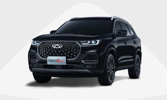 Chery Tiggo 8 Pro SUV side view