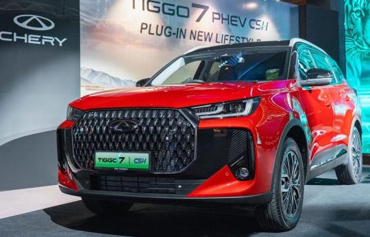Chery Tiggo 7 PHEV plug-in hybrid SUV in Malaysia