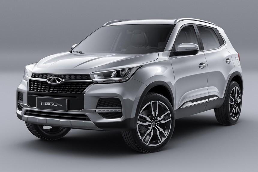 Chery Tiggo 5 compact SUV side view