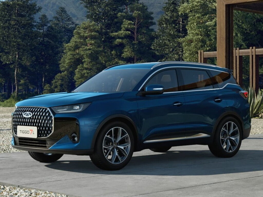Chery Tiggo 7L compact crossover SUV front view