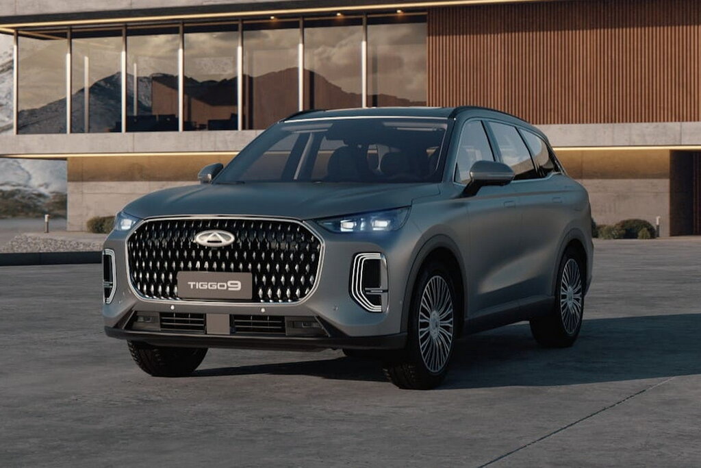 Chery Tiggo 9 mid-size SUV exterior view