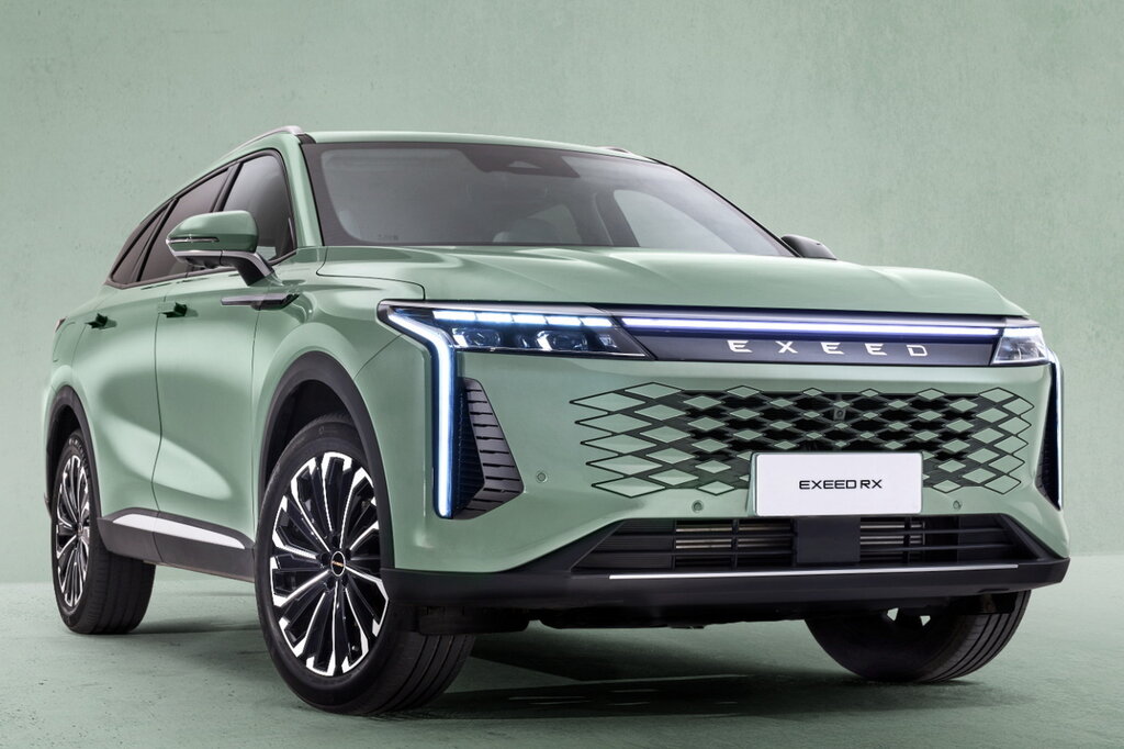 EXEED RX SUV exterior view in UAE market