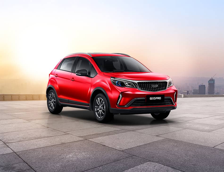 GX3Pro | Geely GX3 Pro (Yuanjing X3 Pro) front three-quarter view