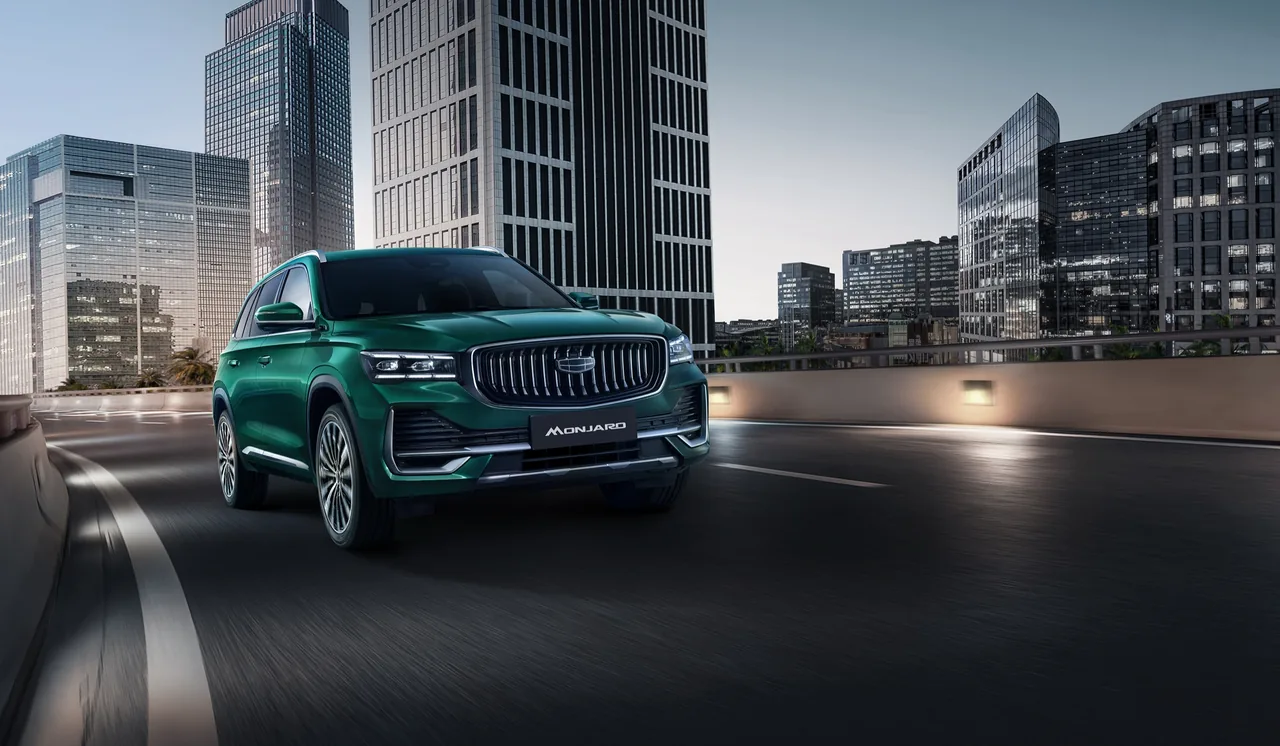 Geely Monjaro premium SUV exterior view