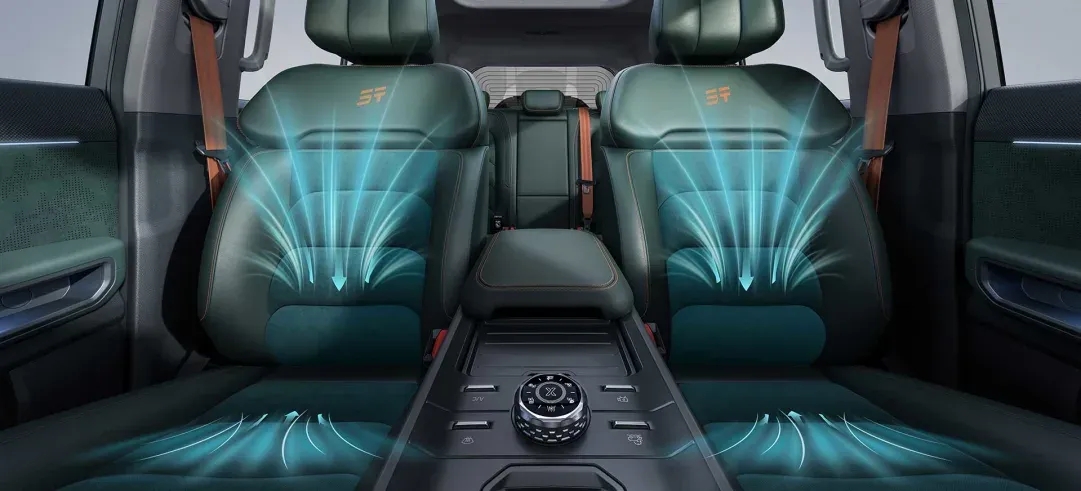 Jetour T2 rugged off-road SUV with bold design lines and panoramic skylight